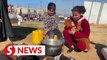 Gazans suffer from hunger as war affects deliveries