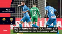 Xavi lays into 'unacceptable' first half as Barça eventually beat bottom club Almeria