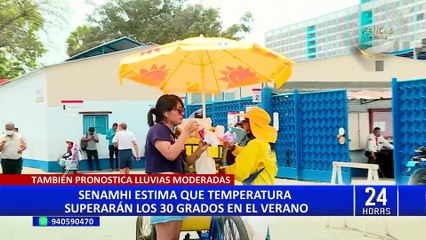 Verano 2024: Senamhi advierte temperaturas de más de 30° C en la capital