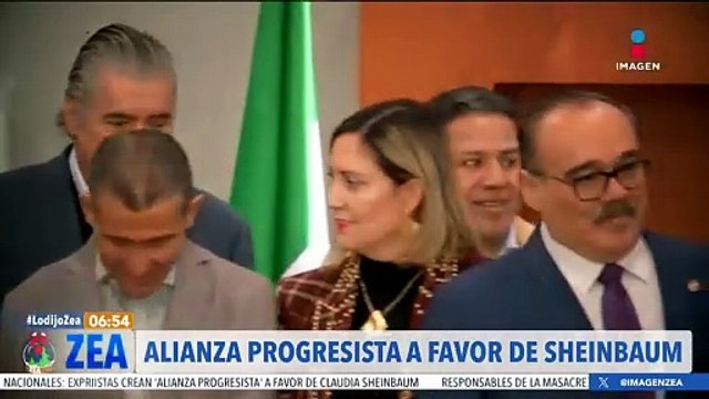 Expriistas crean la Alianza Progresista a favor de Claudia Sheinbaum