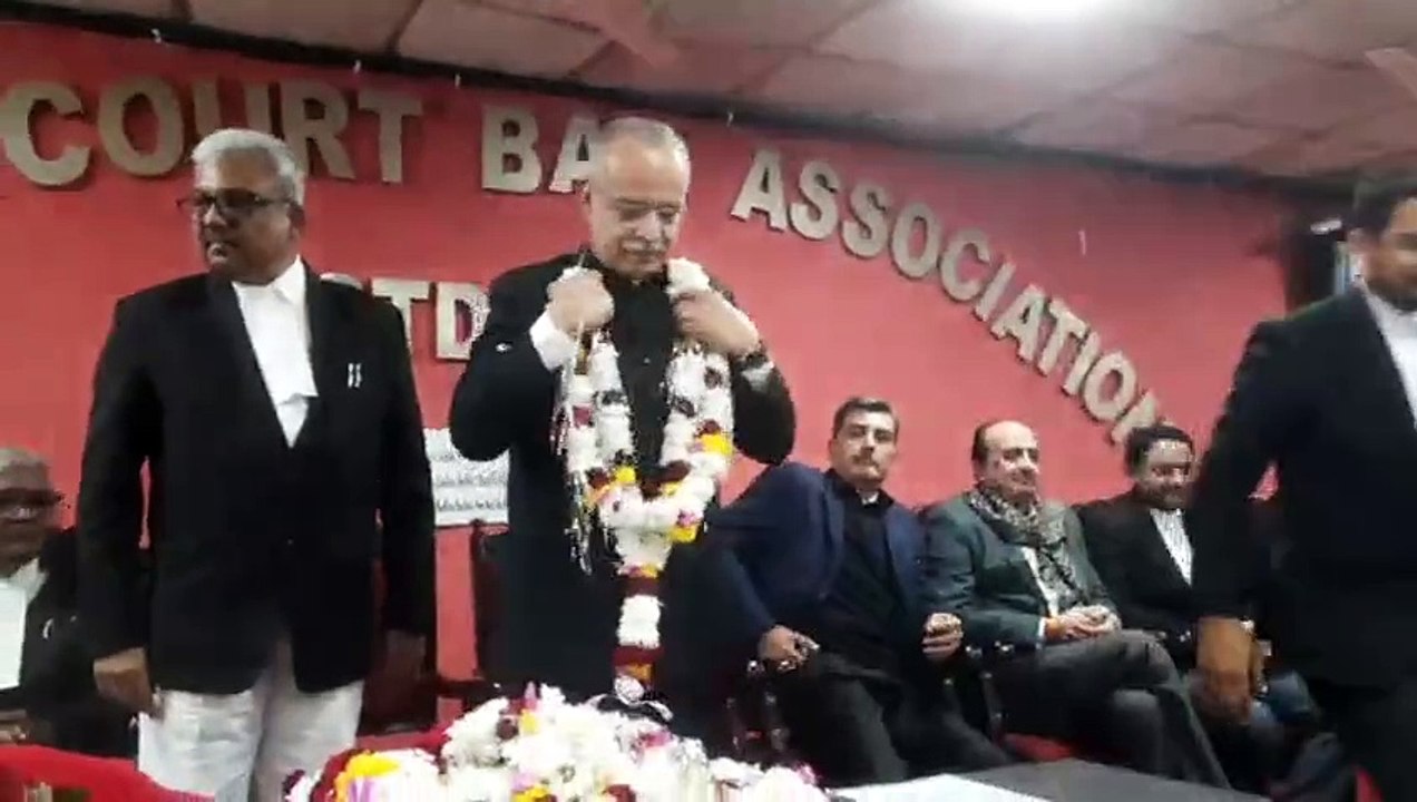 हाईकोर्ट सिल्वर जुबली हॉल में सम्मान समारोह
