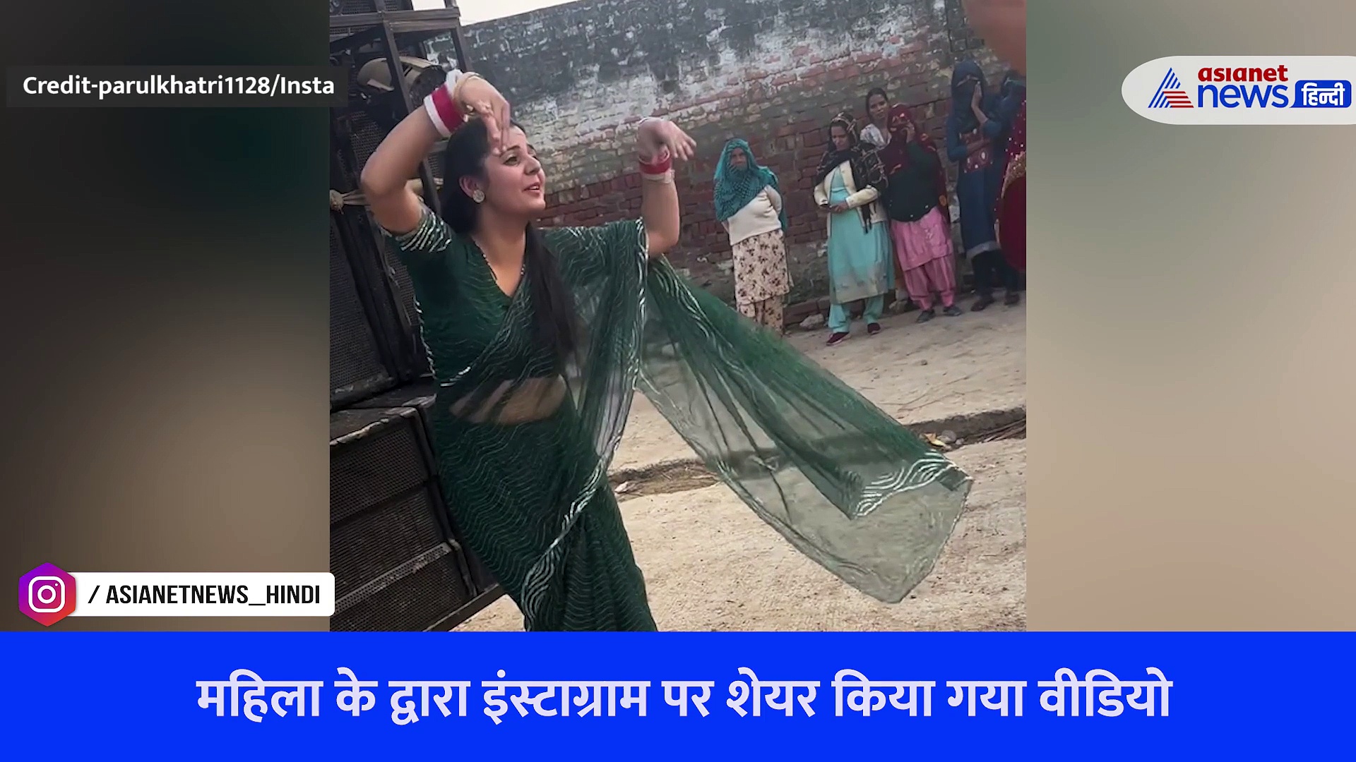 हरियाणवी गाने पर महिला ने साड़ी पहनकर किया डांस, सोशल मीडिया पर मचा तहलका