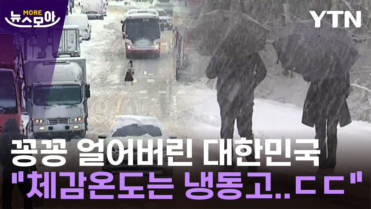 [뉴스모아] 대설 특보에 북극 한파까지..."체감온도는 냉동고" / YTN