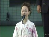 松田聖子 国歌斉唱 (君が代) プロ野球オールスターゲーム 2004 第2戦 音楽 歌, Seiko Matsuda music song