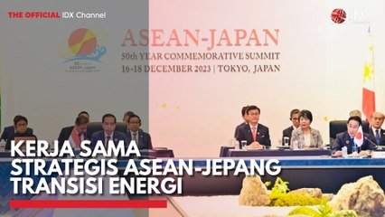Kerja Sama Strategis ASEAN-Jepang Transisi Energi