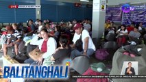 Mga pasaherong naghihintay sa pantalan, unti-unti nang dumadami | BT