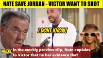 Y&R Spoiler Victor discovered that Nate was save Jordan - they were allies who w