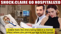 The Young And The Restless Spoilers Shock_Claire is hospitalized - there is a tu