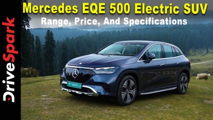 Tải video: Mercedes EQE 500 Electric SUV Top Features | Range, Price, And Specifications | Promeet Ghosh