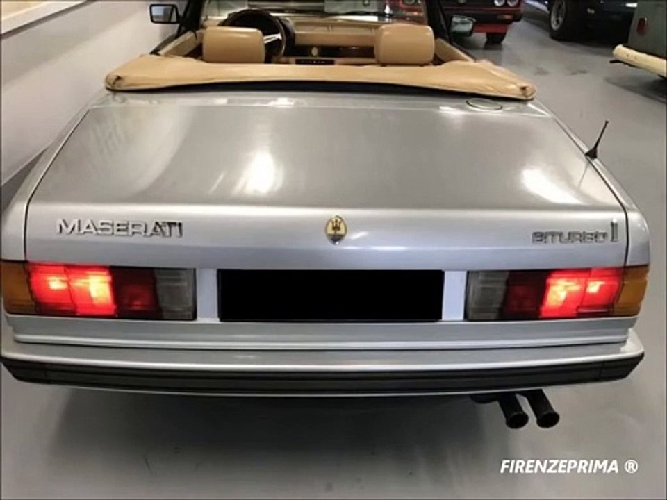 Maserati Biturbo V6  Cabriolet 1988