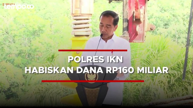 Jokowi Meresmikan Pembangunan Polres IKN, Habiskan Dana Rp160 Miliar Presiden Jokowi melakukan peletakkan batu pertama Polres Khusus Kawasan IKN Nusantara.