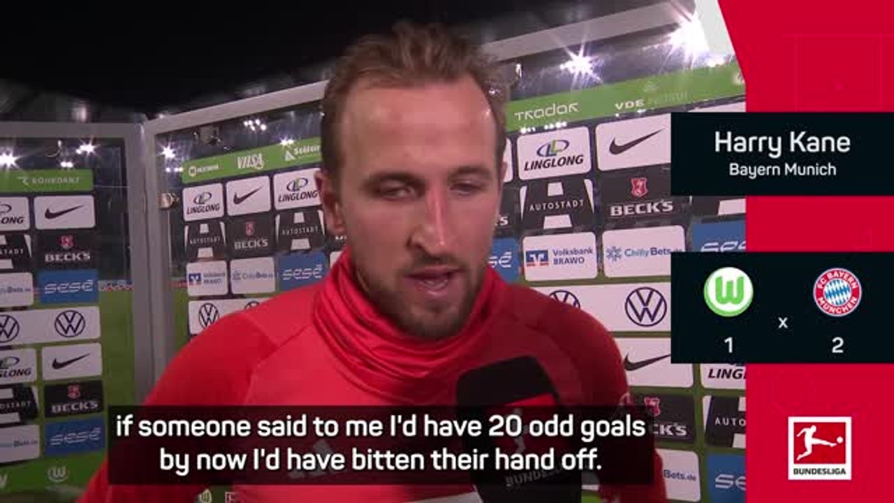 Kane signs off with another goal as Bayern win at Wolfsburg - video ...