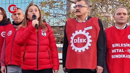 DİSK Genel Başkanı Çerkezoğlu Erdoğan'a seslendi: 'Çek elini!'