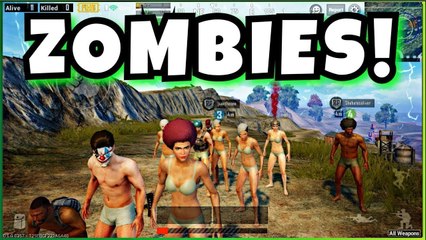 EKİPLE ZOMBİLERE KARŞI GELİYORUZ | PUBG MOBİLE ZOMBİ MODU