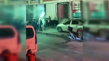 İstanbul’da şehir magandaları! Cezaevinden tahliyeye silahlı meşaleli karşılama