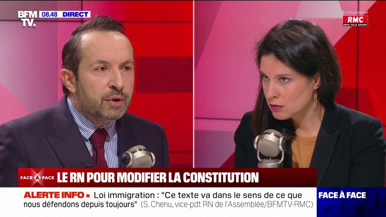 "Rester à leur poste est plus important qu'avoir des convictions": Sébastien Chenu à propos des ministres qui menaçaient de démissionner après l'adoption de la loi immigration