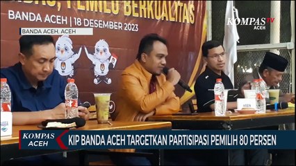 KIP Banda Aceh Targetkan Partisipasi Pemilih 80 Persen