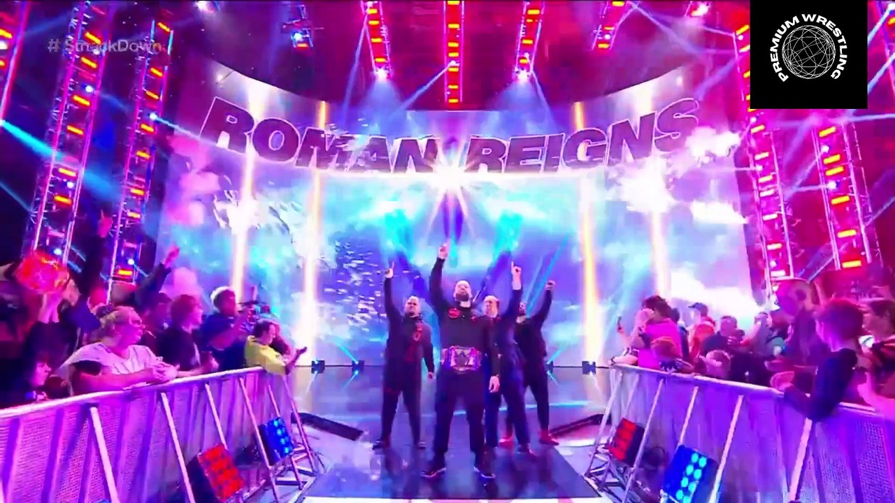 WWE The Tribal Chief Roman Reigns Entrance SMACKDOWN 15/12/2023