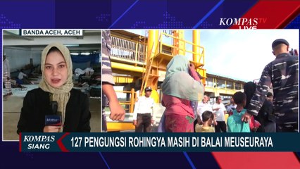 127 Pengungsi Rohingya Masih Berada di Balai Meuseuraya Aceh
