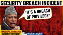 Congress President Kharge Criticizes PM’s Silence on Security, Citing ‘Privilege’ Breach | Oneindia