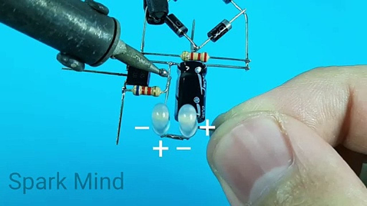 Automatic Night Light Circuit  Light Sensor اصنع بنفسك