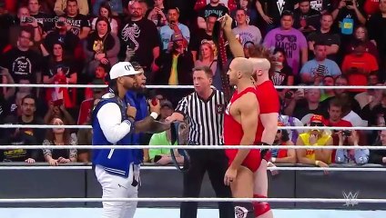 WWE FULL MATCH _ THE USOS VS THE BAR Survivor Series 2017