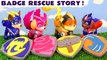 The Paw Patrol Mighty Pups have an Adventure Rescuing their Badges