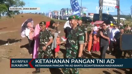 Ketahanan Pangan TNI AD Bantu Sejahterakan Masyarakat