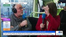 Alenka Doulain, en direct dans le tramway