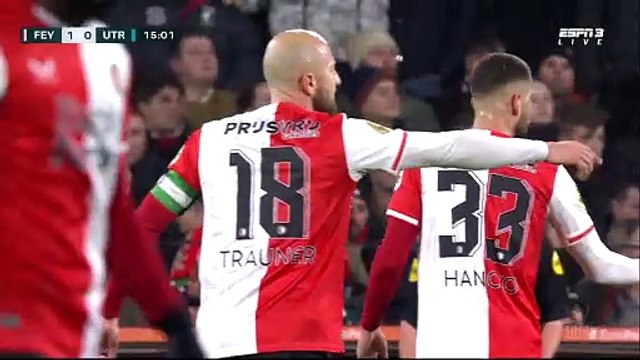 كأس هولندا فينورد روتردام -أوتريخت الشوط الاول 2023-12-20
