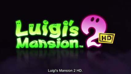 Luigi Mansion 2 HD Trailer