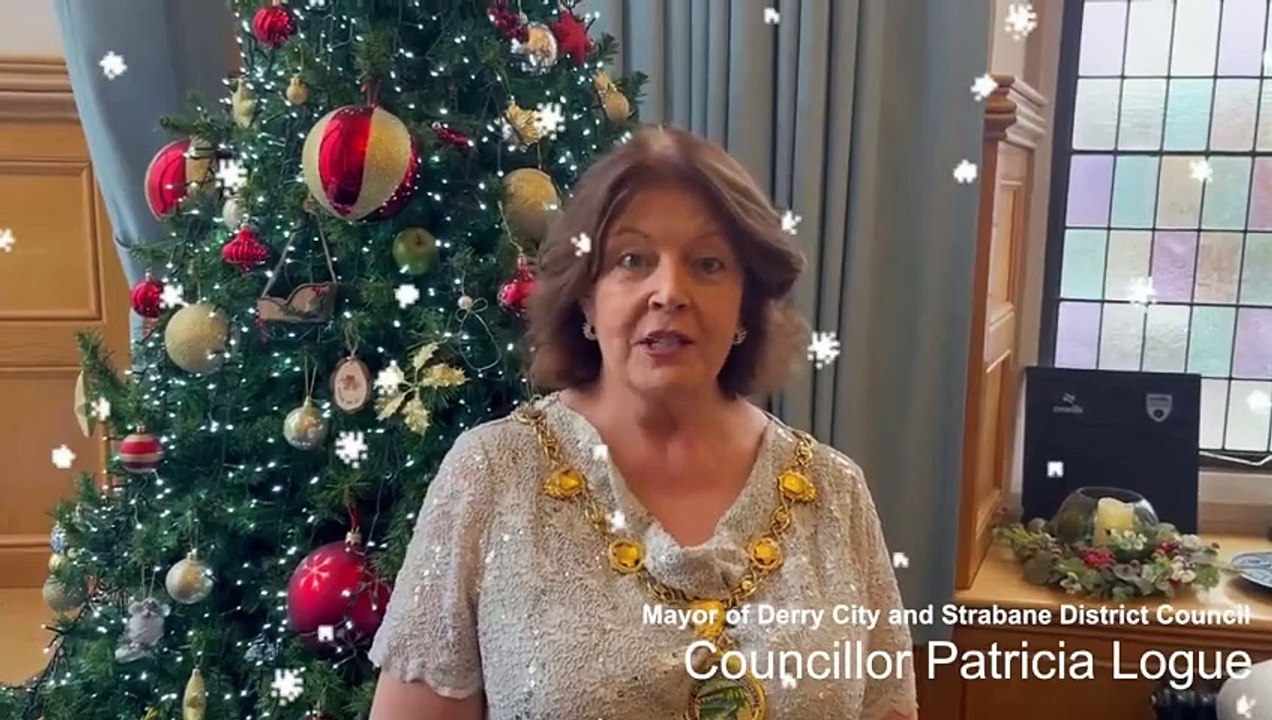 Mayor's Christmas celebration in Derry city centre