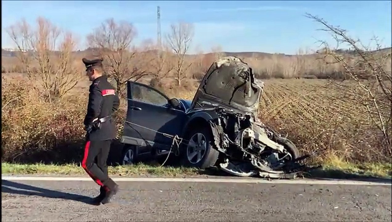 Incidente a Lajatico, un morto e tre feriti di cui due gravi