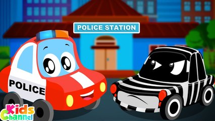 Police Car Song + More Baby Music & Cartoon Videos for Preschool Kids