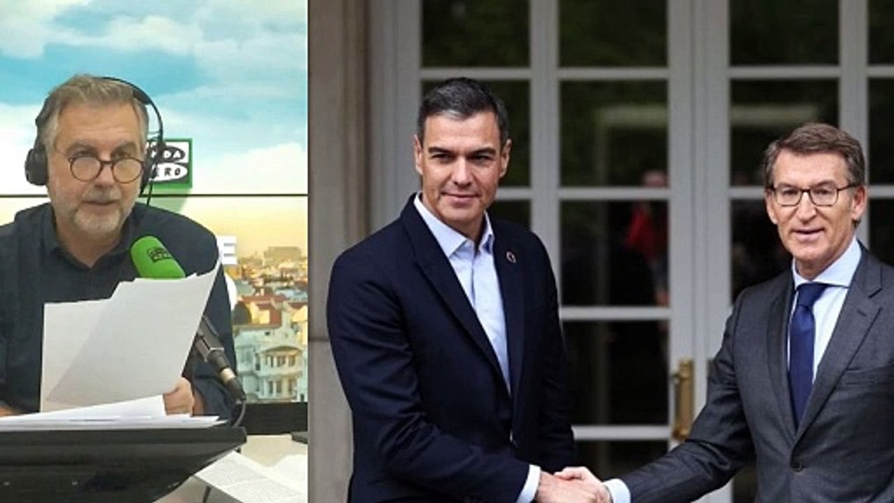 Carlos Alsina lo peta con su pronóstico del encuentro entre Pedro Sánchez y Alberto Núñez Feijóo