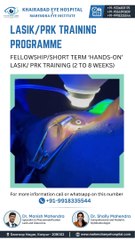 Exploring the Best LASIK Training Centers in India: A Visionary Perspective