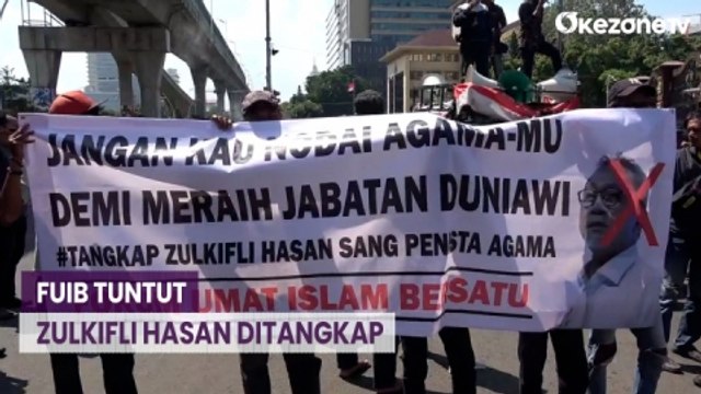 FUIB Gelar Aksi Unjuk Rasa, Tuntut Zulkifli Hasan Ditangkap