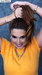 Easy Bun Hairstyle shorts