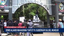 Mahasiswa Unjuk Rasa Tuntut PJ Gubernur Sulsel Mundur karena Dinilai Tidak Pro Rakyat