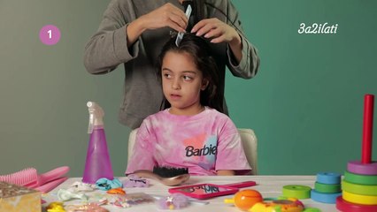 بالفيديو، 3 جدايل شعر لطفلتك سهلة تناسب المدرسة