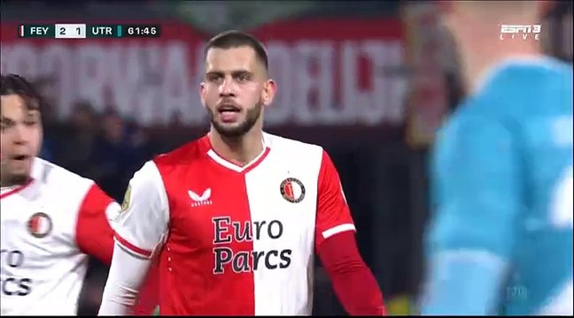 كأس هولندا فينورد روتردام -أوتريخت الشوط الثاني 2023-12-20