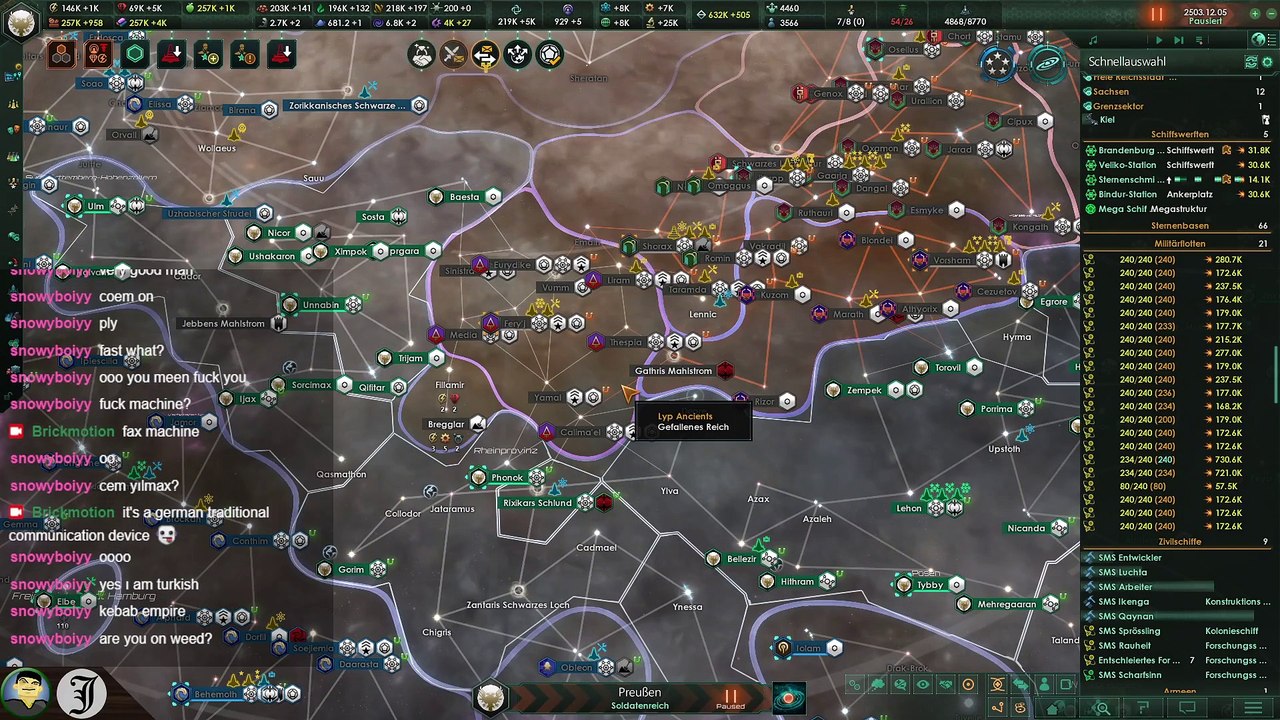 Krieg gegen Lyp Ancients | Stellaris 102