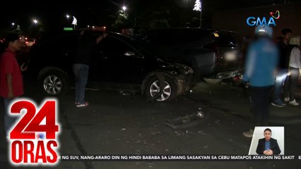 6 sugatan sa pang-aararo ng SUV sa 5 sasakyan; driver ng SUV aminadong naka-inom | 24 Oras