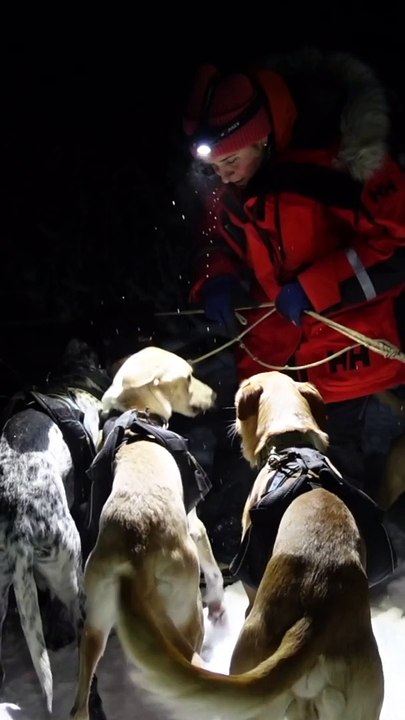 JE FAIS DU TRAINEAU POUR LA PREMIÈRE FOIS !