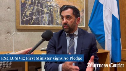 First Minister Humza Yousaf Signs Historic A9 Pledge 🚗