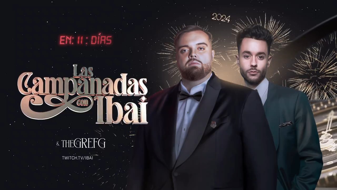 Ibai dará las campanadas lejos de la Puerta del Sol y con TheGrefg como invitado estrella