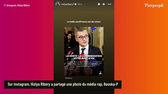Loi Immigration : Hiziya, la fille de Franck Ribéry, dégoûtée, partage sa consternation et sa souffrance