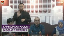 KPU akan Sediakan Podium di Debat Cawapres Besok