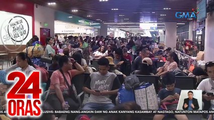 Mga airconditioned bus sa PITX na biyaheng Bicol, fully-booked na | 24 Oras