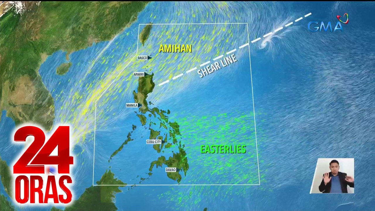 Shear line, magdadala ng ulan sa ilang lugar sa bansa bukas; hanging amihan, magdudulot ng matataas na alon sa ilang baybayin ng Luzon - Weather update today (December 21, 2023) | 24 Oras